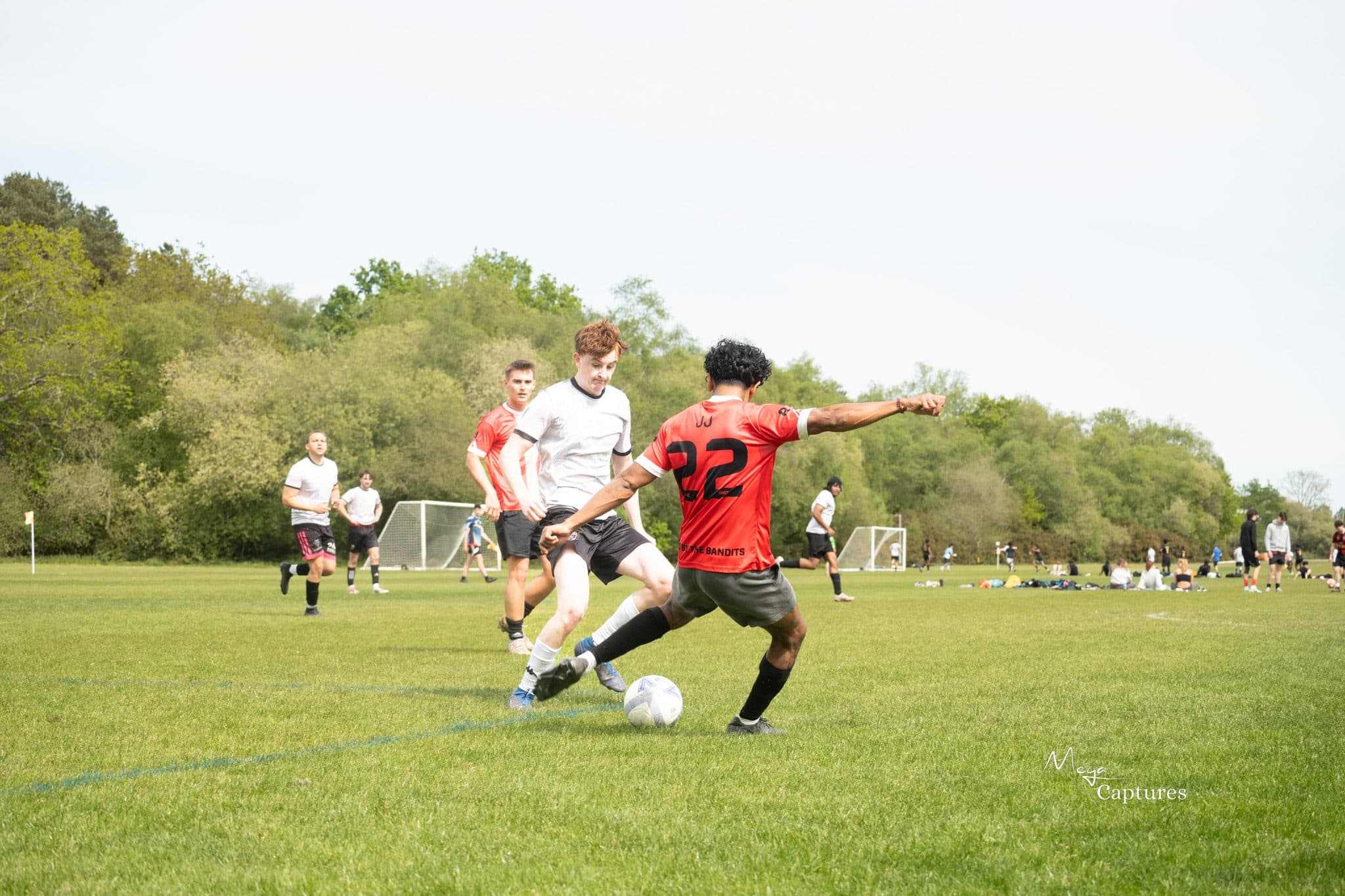 OPMI against Buffalo Bandits match action, photographed by Megan Farrer