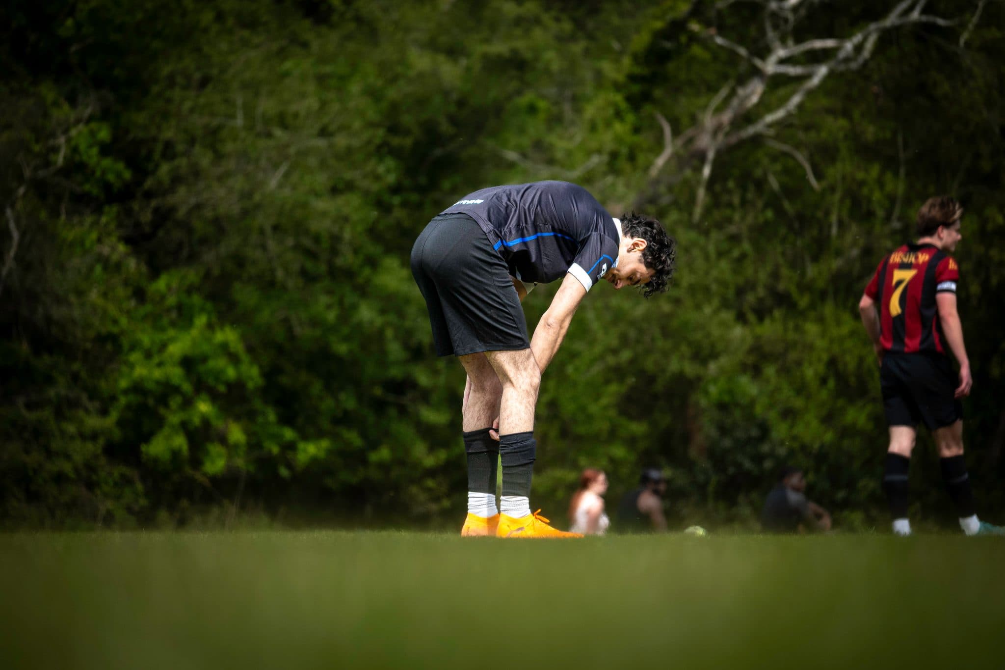 SWOT FC match action, photographed by Megan Farrer