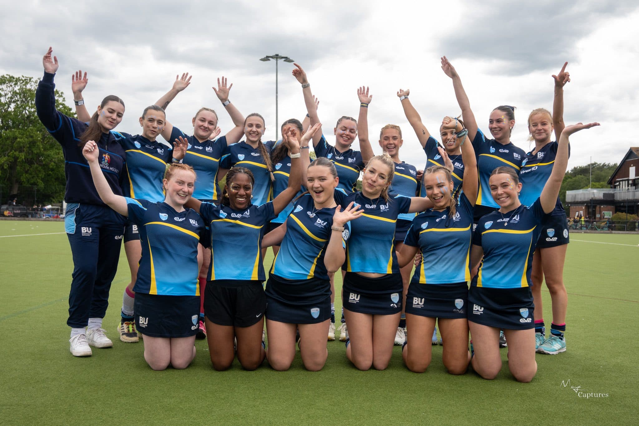 Varsity hockey, Blues against Yellows at Bournemouth, photographed by Megan Farrer