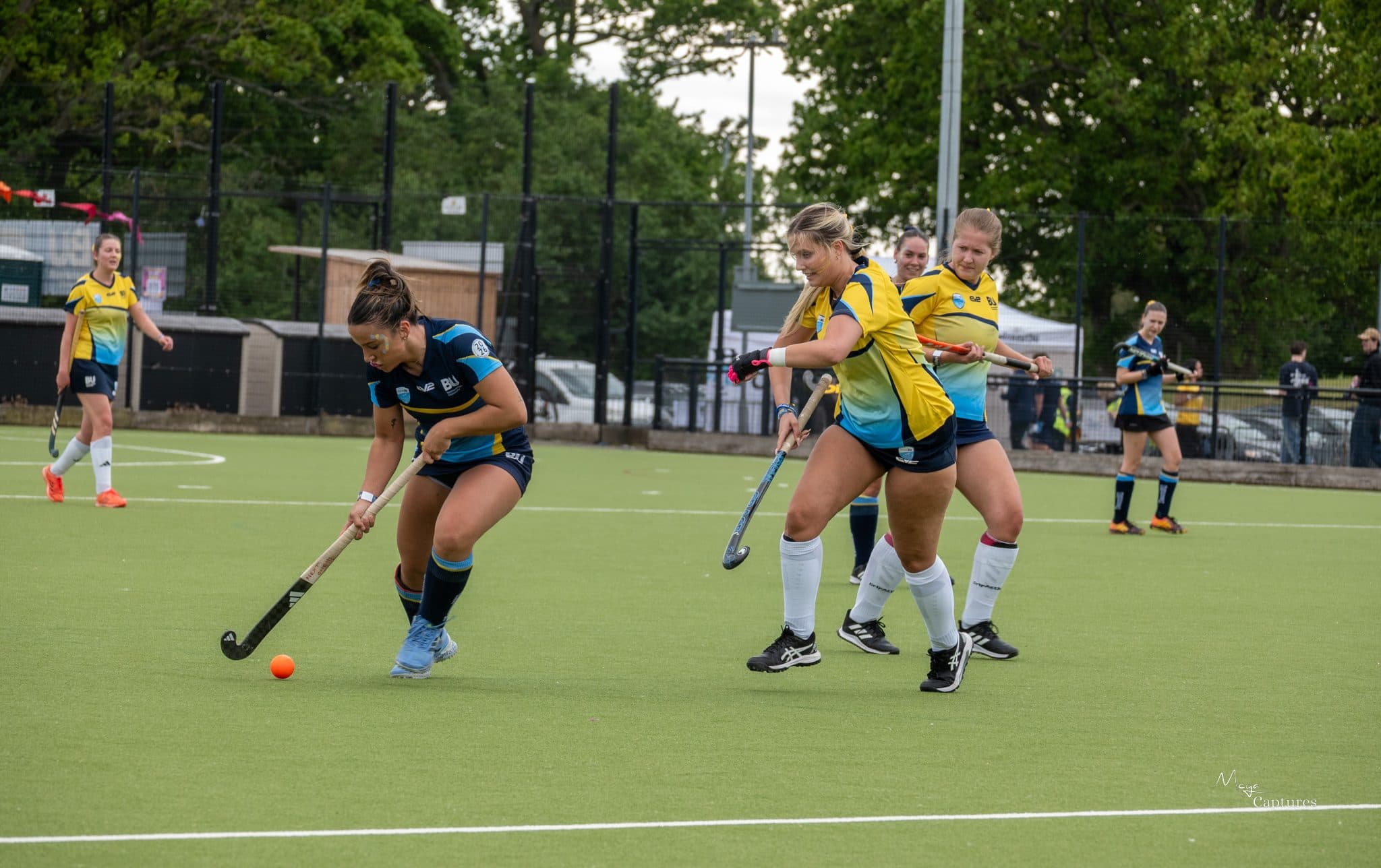 Varsity hockey, Blues against Yellows at Bournemouth, photographed by Megan Farrer