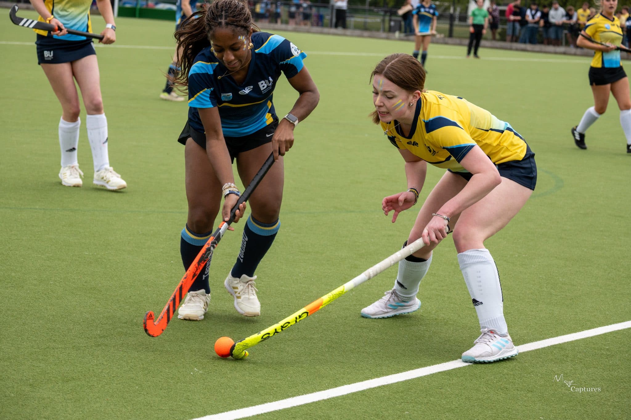 Varsity hockey, Blues against Yellows at Bournemouth, photographed by Megan Farrer