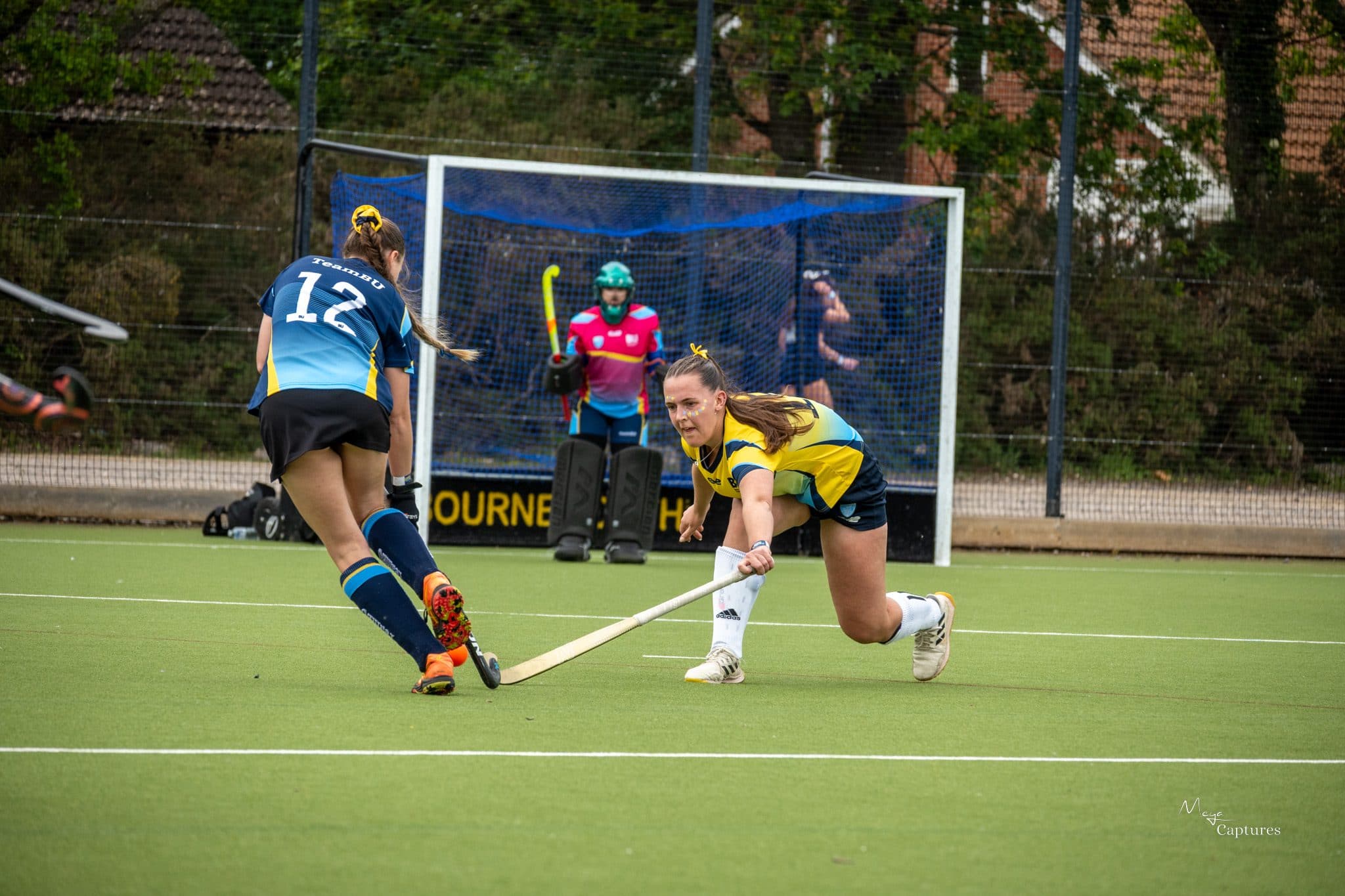 Varsity hockey, Blues against Yellows at Bournemouth, photographed by Megan Farrer