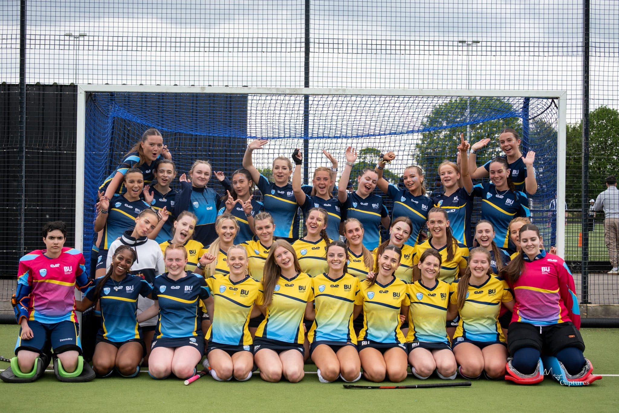 Varsity hockey, Blues against Yellows at Bournemouth, photographed by Megan Farrer