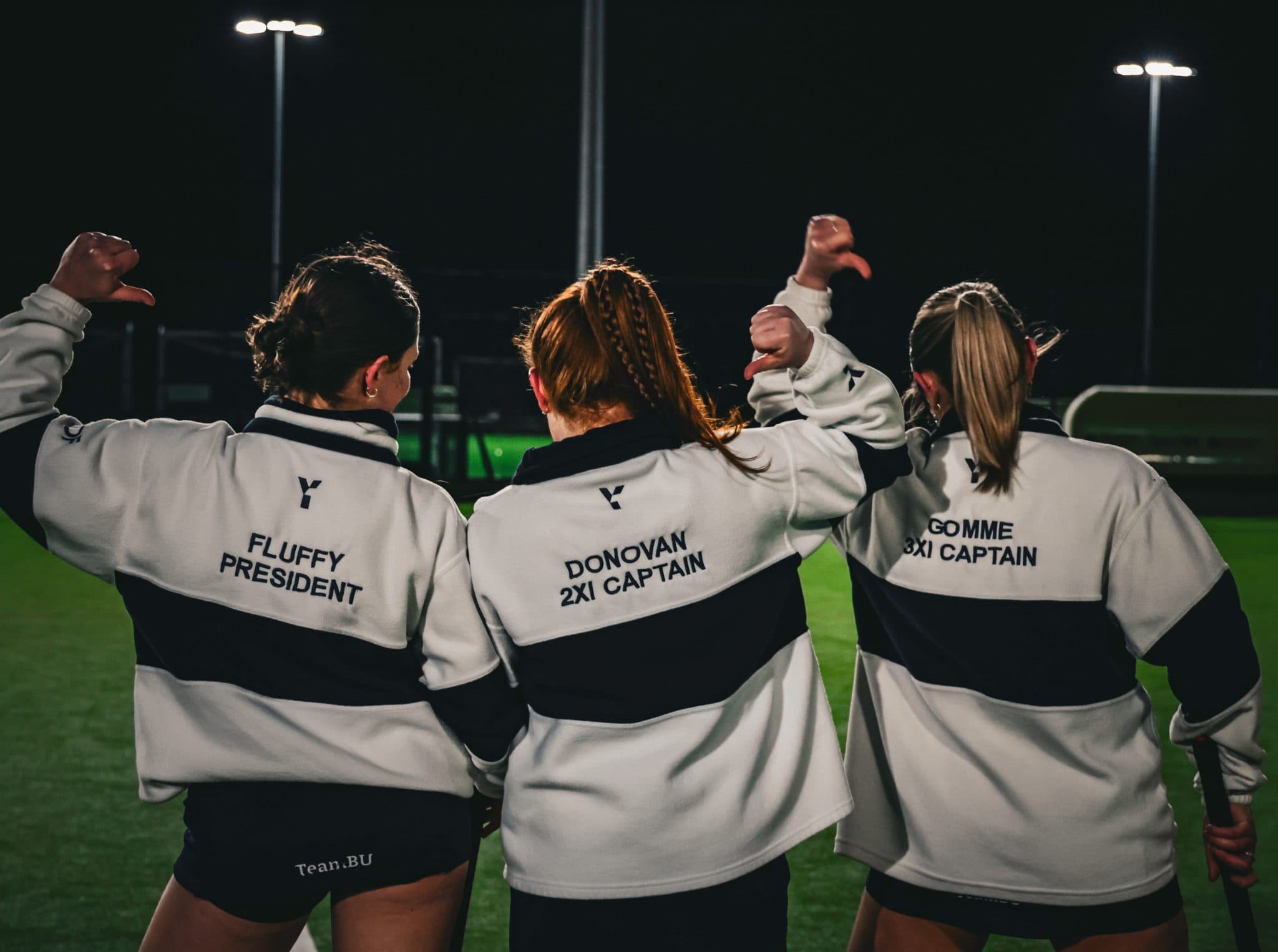 Y1 Fleeces and BUWHC collaboration promo shoot, photographed by Megan Farrer