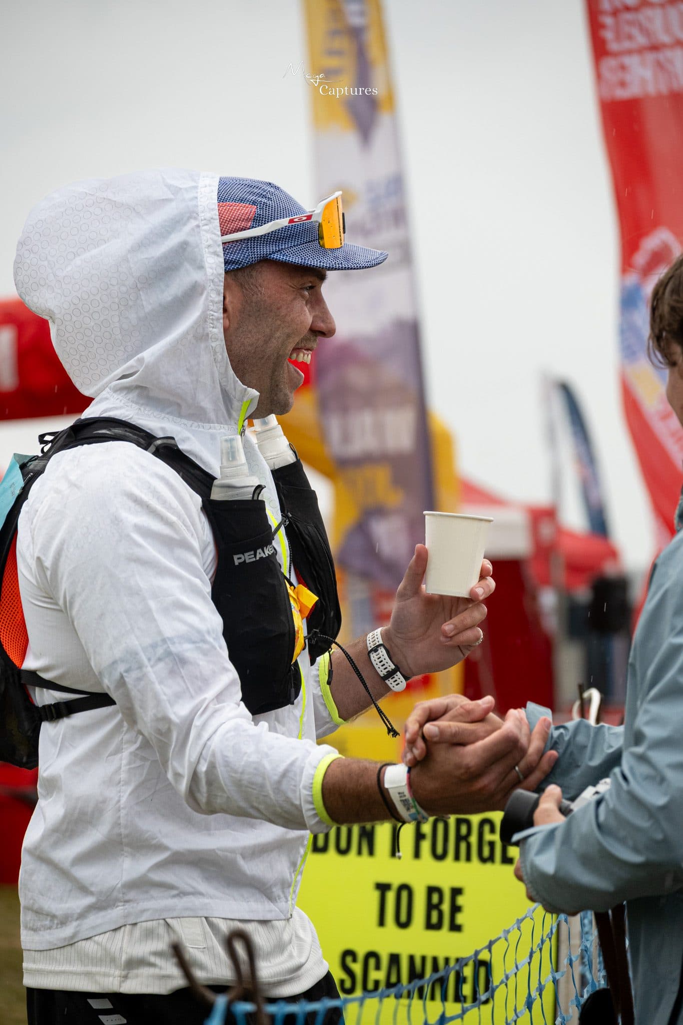 Runner at the Isle of Wight Ultra Challenge, photographed by Megan Farrer