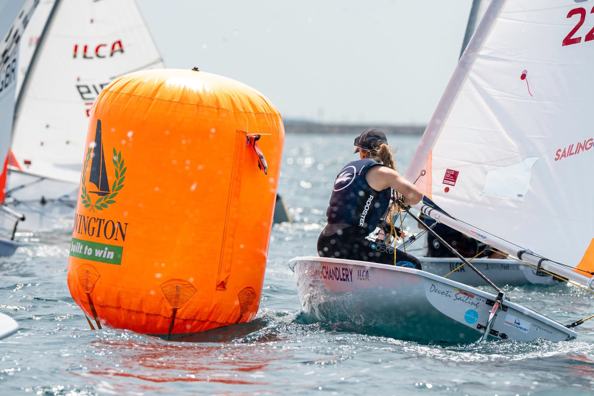 ILCA dinghy racing at the ILCA UK Nationals 2026, photographed by Megan Farrer