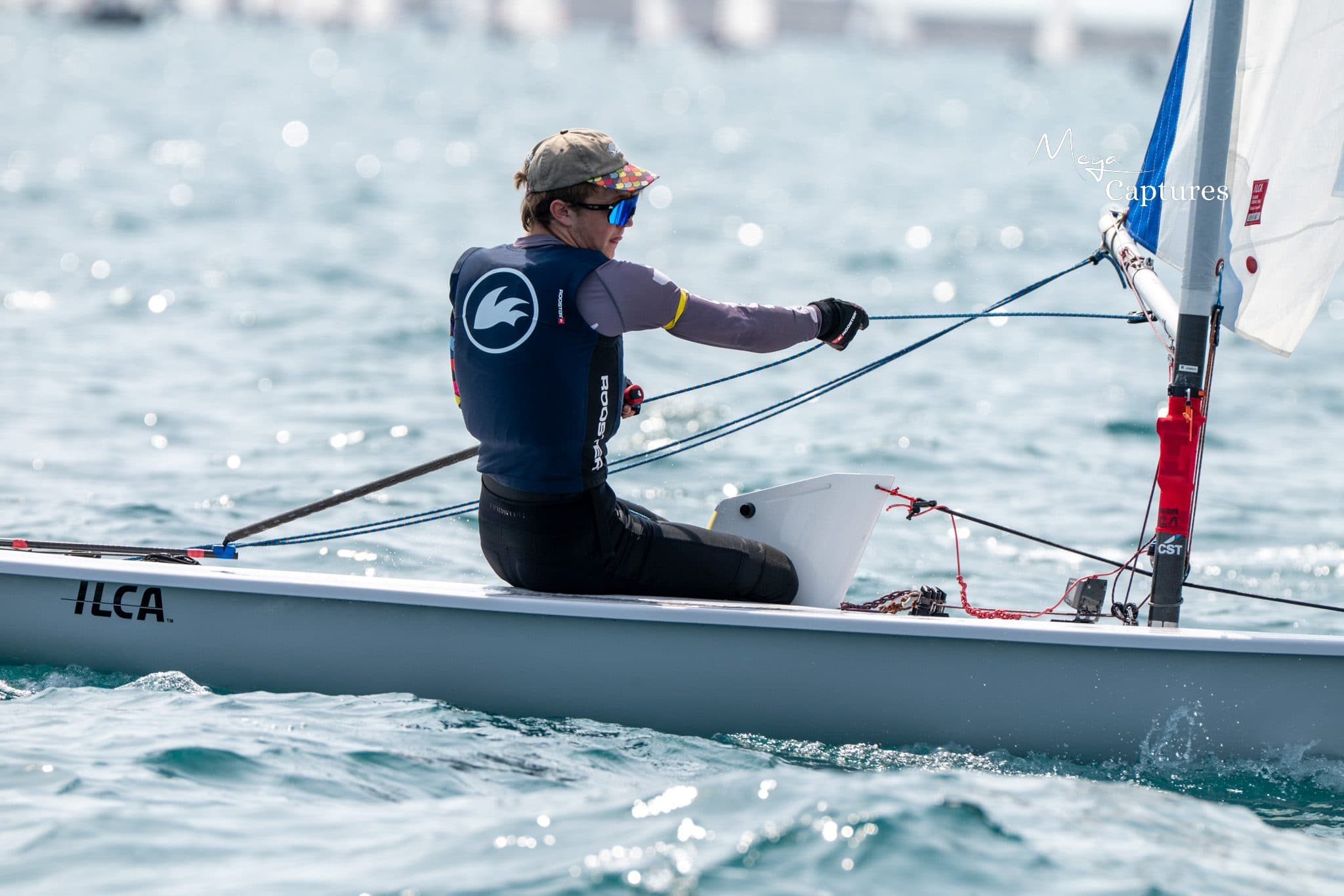 ILCA dinghy racing at the ILCA UK Nationals 2026, photographed by Megan Farrer