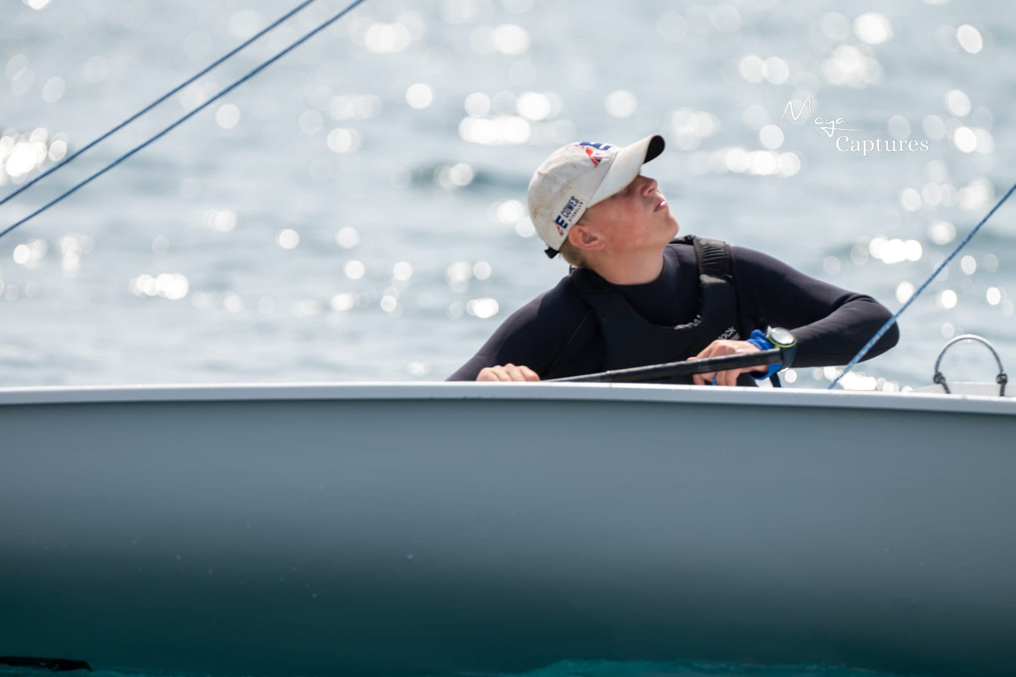 ILCA dinghy racing at the ILCA UK Nationals 2026, photographed by Megan Farrer