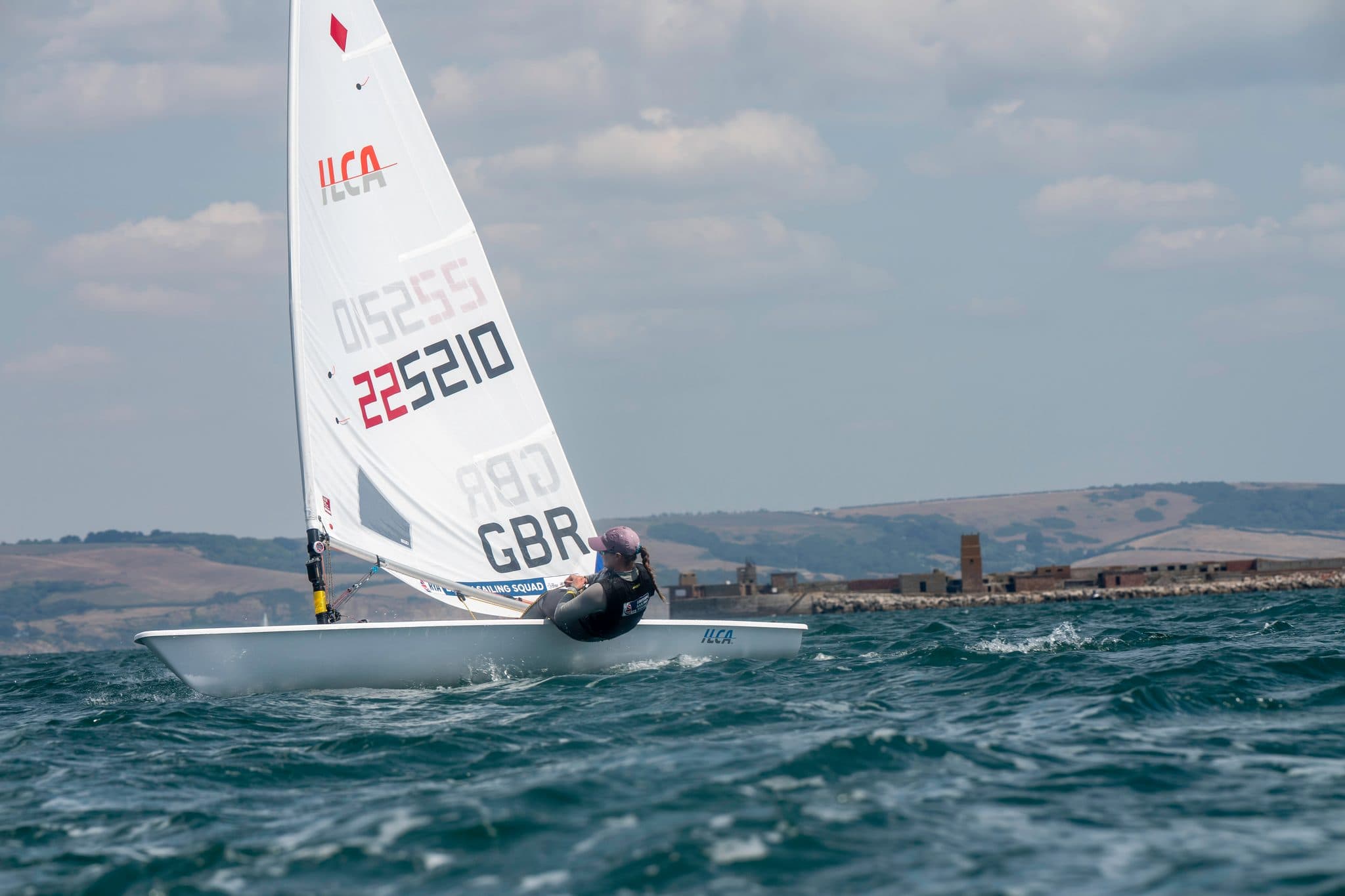 ILCA dinghy racing at the ILCA UK Nationals 2026, photographed by Megan Farrer