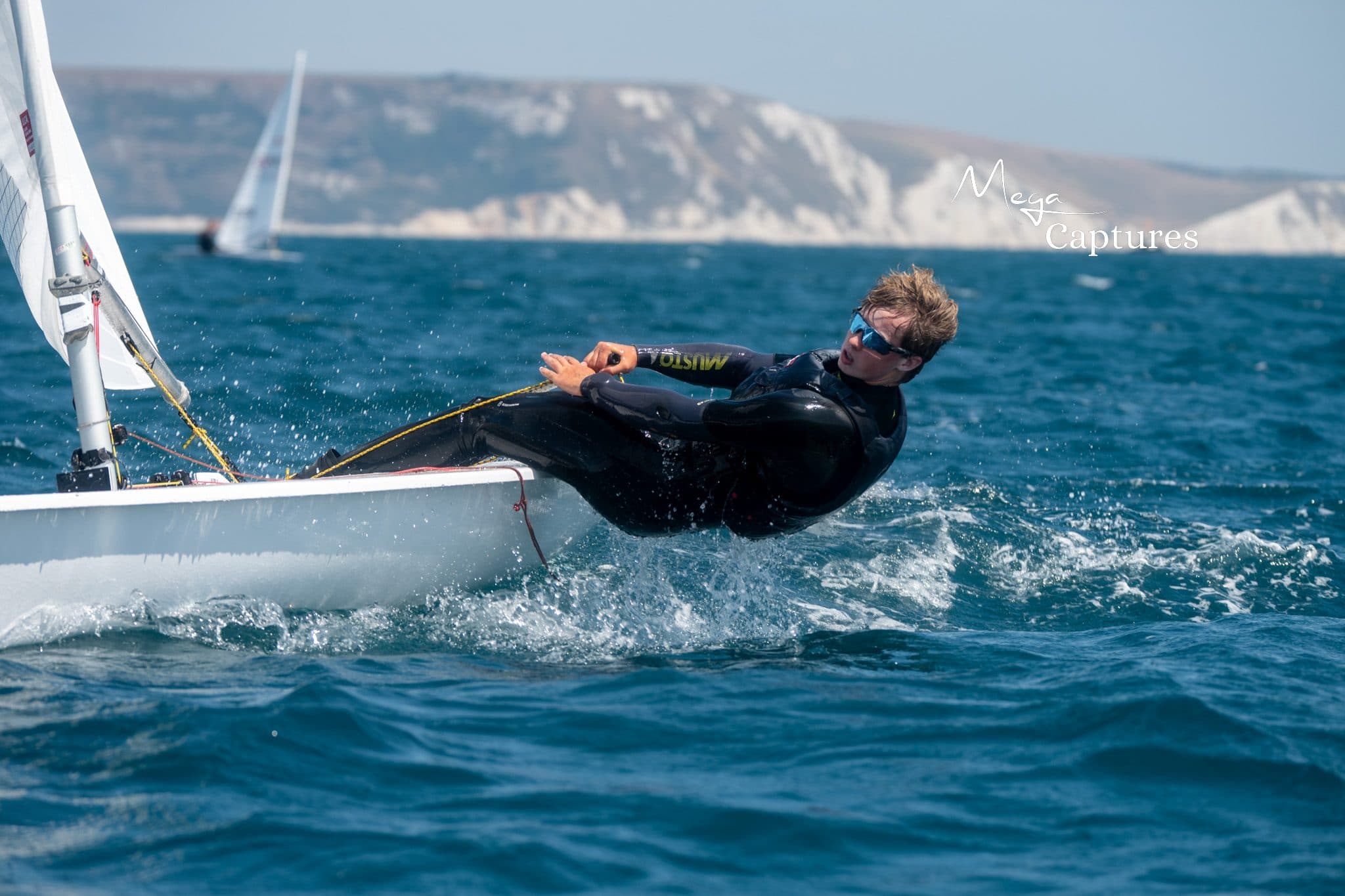 ILCA dinghy racing at the ILCA UK Nationals 2026, photographed by Megan Farrer