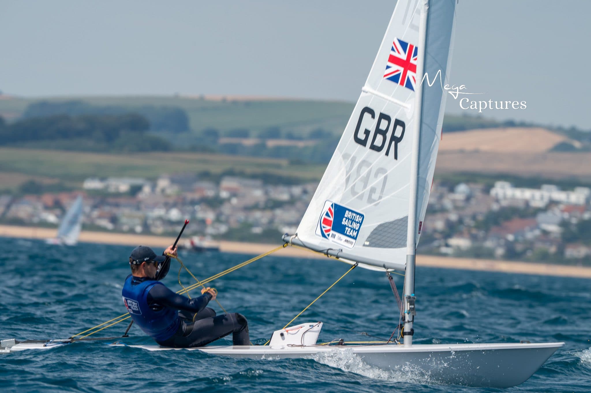 ILCA dinghy racing at the ILCA UK Nationals 2026, photographed by Megan Farrer