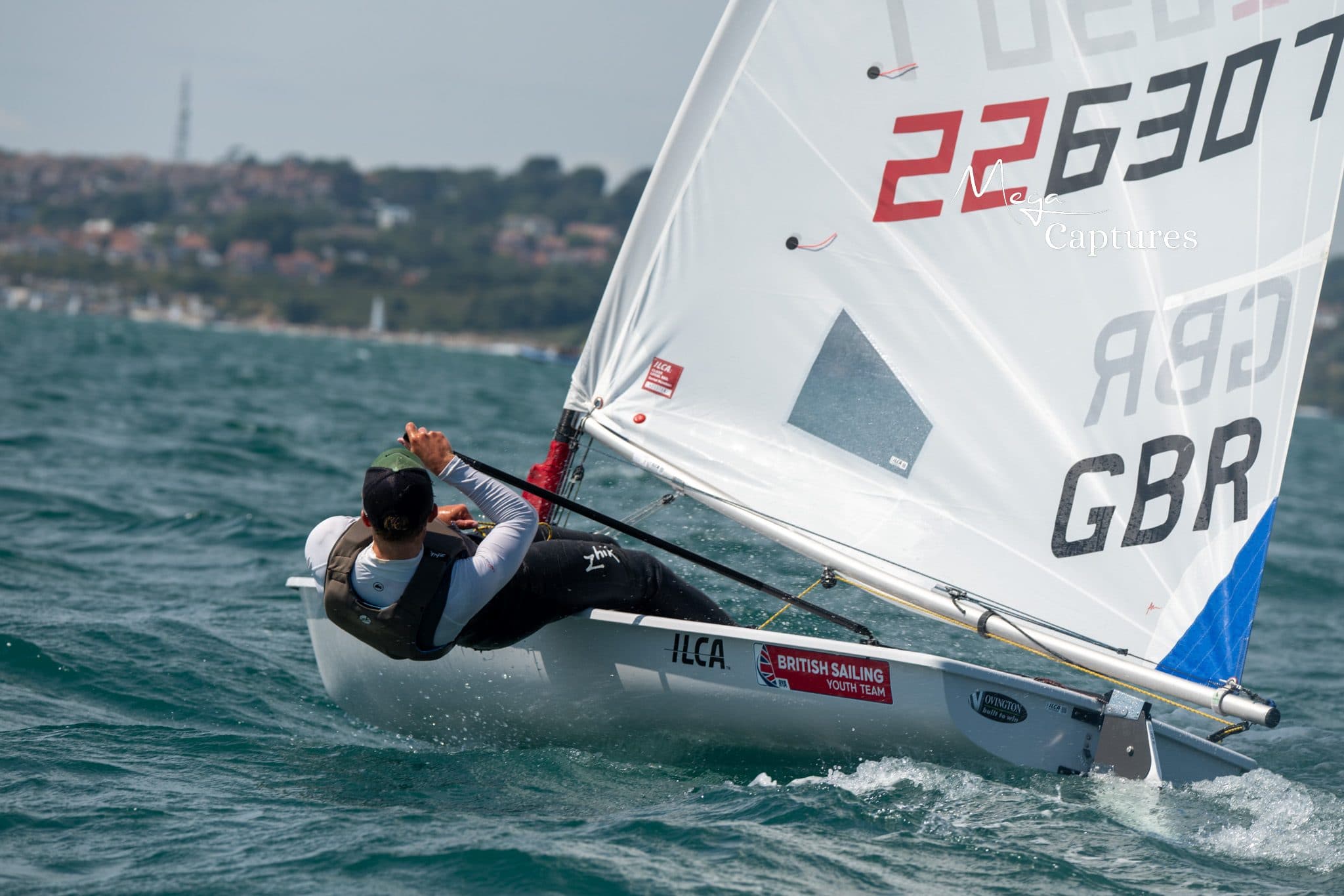 ILCA dinghy racing at the ILCA UK Nationals 2026, photographed by Megan Farrer