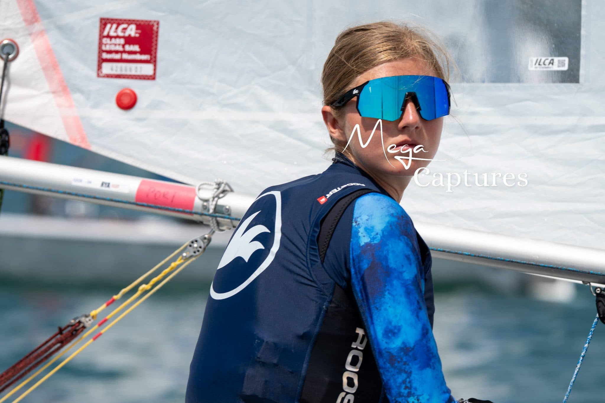 ILCA dinghy racing at the ILCA UK Nationals 2026, photographed by Megan Farrer