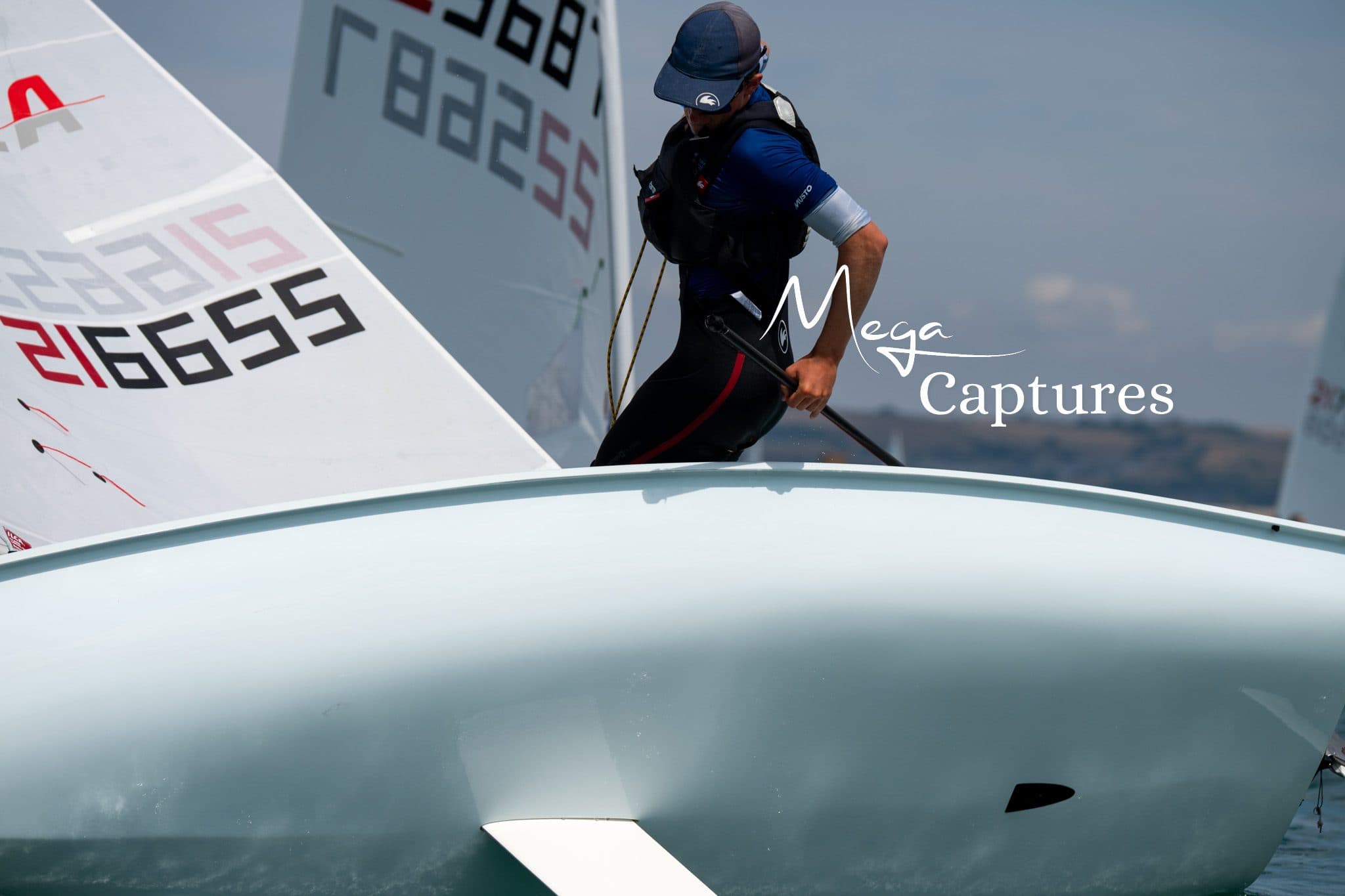 ILCA dinghy racing at the ILCA UK Nationals 2026, photographed by Megan Farrer