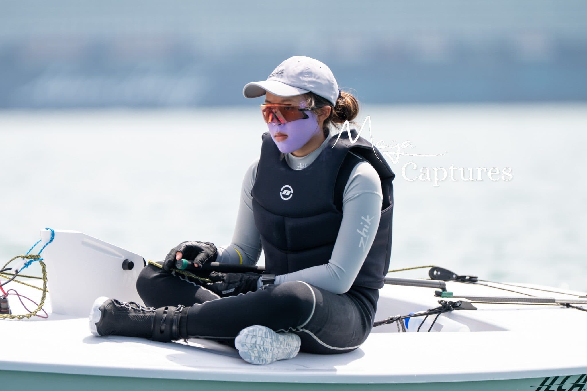 ILCA dinghy racing at the ILCA UK Nationals 2026, photographed by Megan Farrer