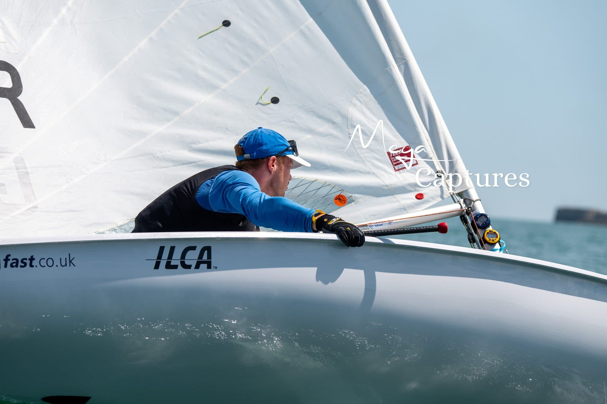 ILCA dinghy racing at the ILCA UK Nationals 2026, photographed by Megan Farrer
