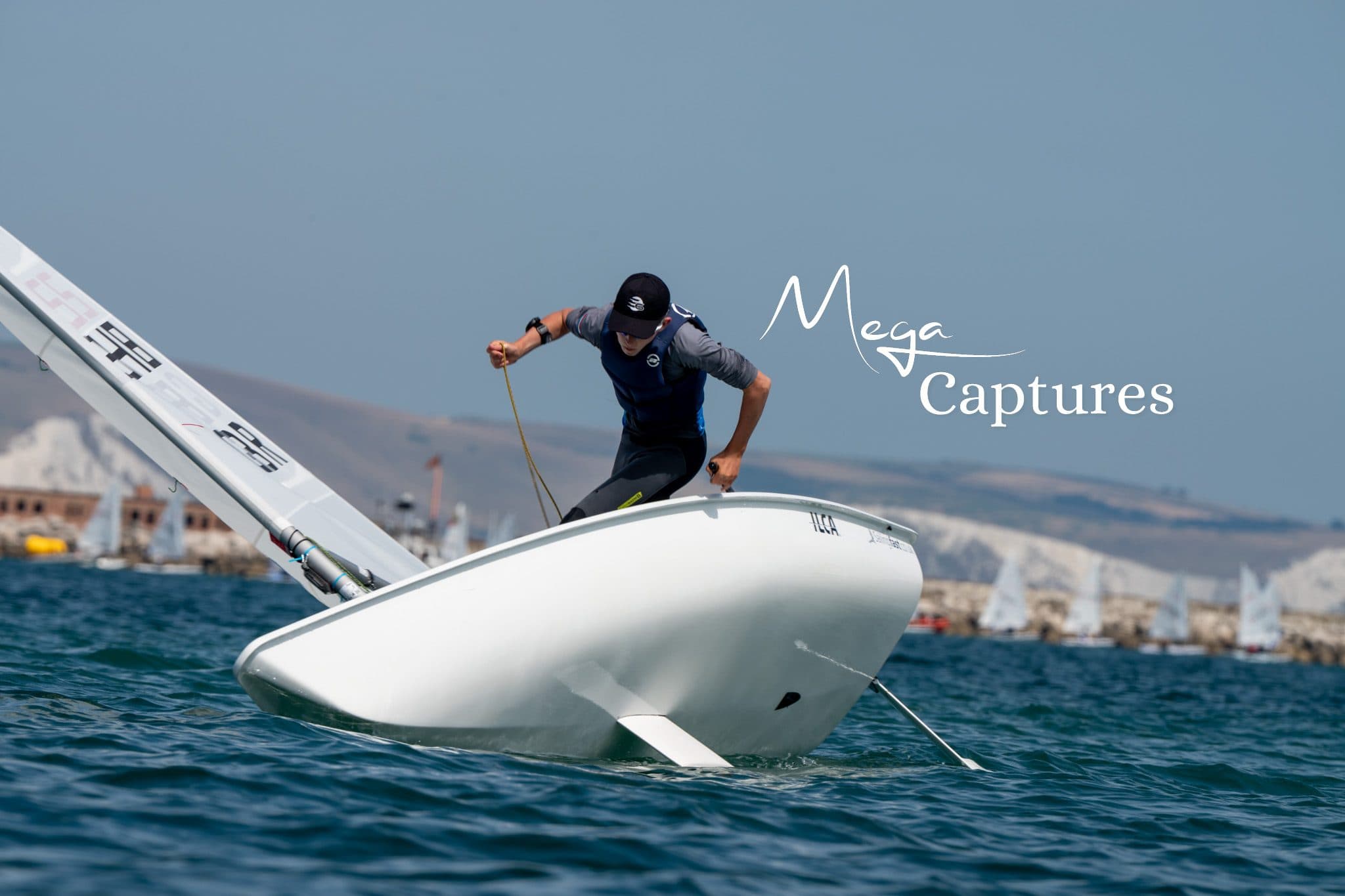 ILCA dinghy racing at the ILCA UK Nationals 2026, photographed by Megan Farrer