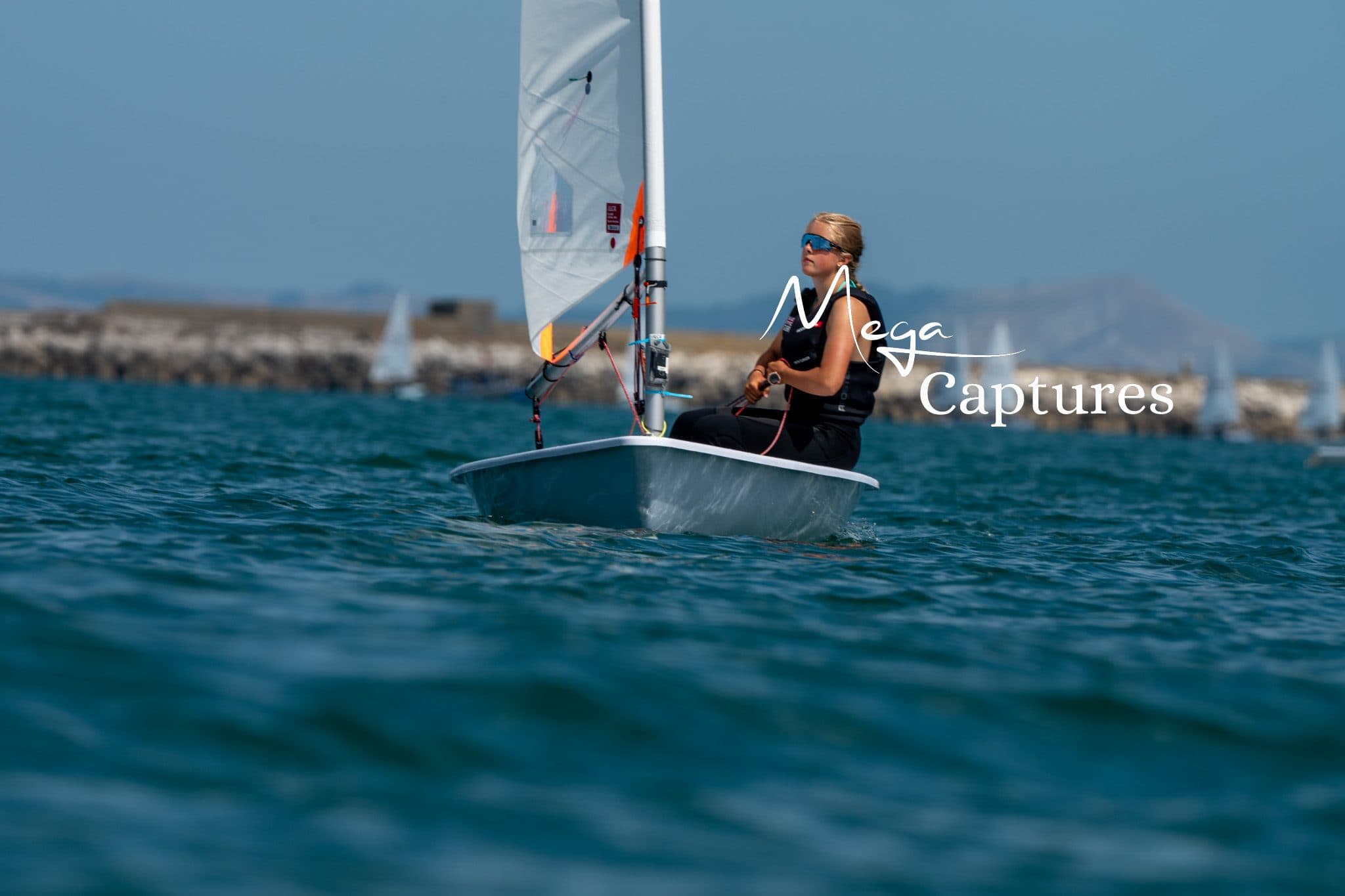 ILCA dinghy racing at the ILCA UK Nationals 2026, photographed by Megan Farrer