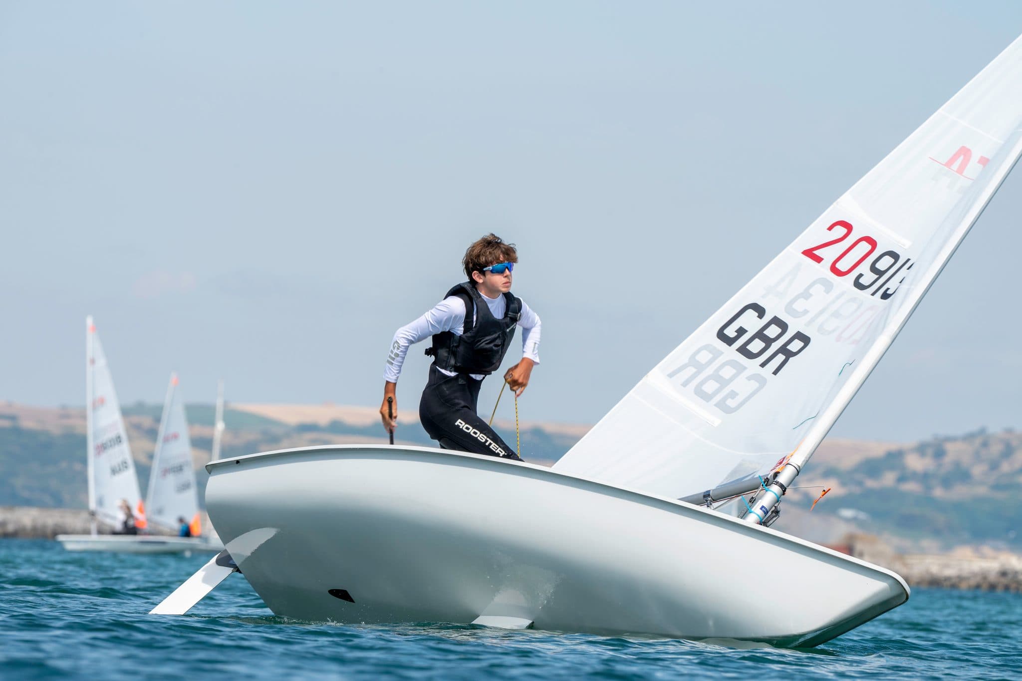 ILCA dinghy racing at the ILCA UK Nationals 2026, photographed by Megan Farrer