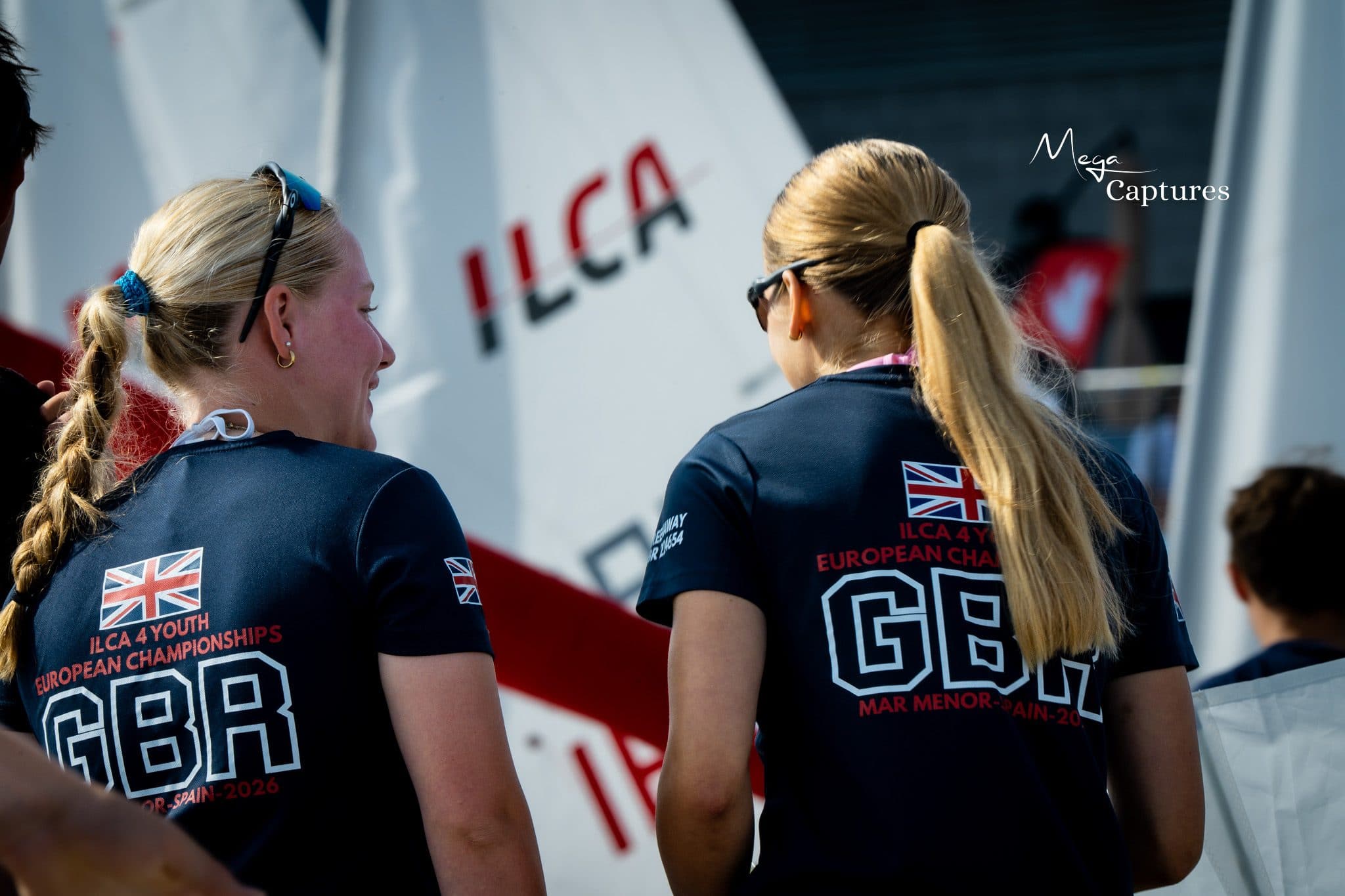 ILCA dinghy racing at the ILCA UK Nationals 2026, photographed by Megan Farrer